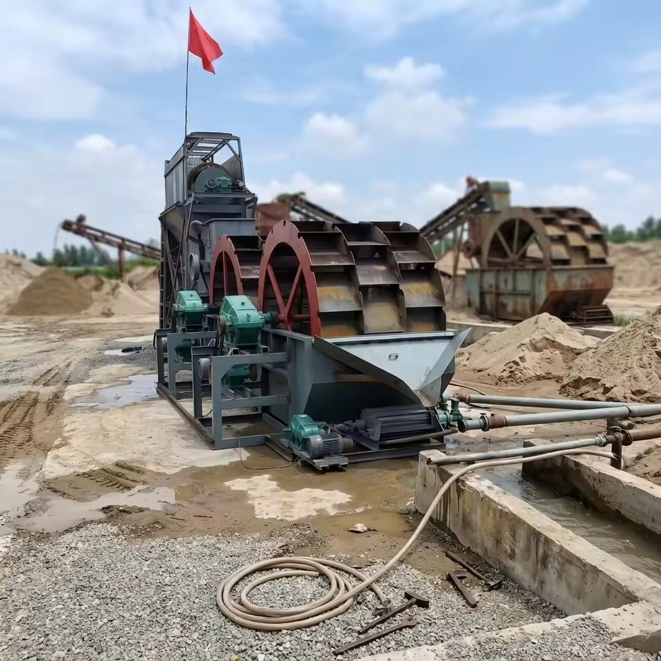 Suitable for construction sand water wheel sand washing machine wheel sand washer