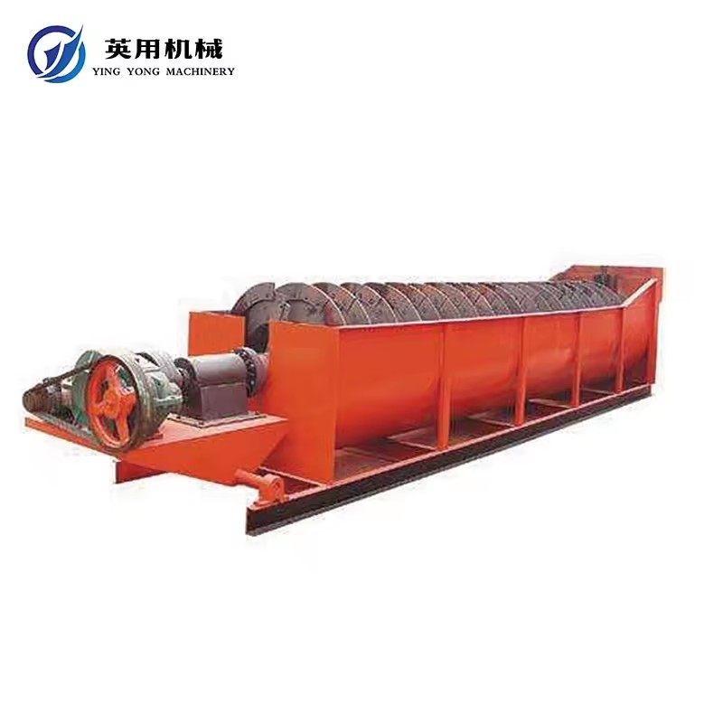 Supplier Gold Ore Gravel Spiral Sand Washer Machine / Rock River Stone Silica Sand Washing Machine Plant