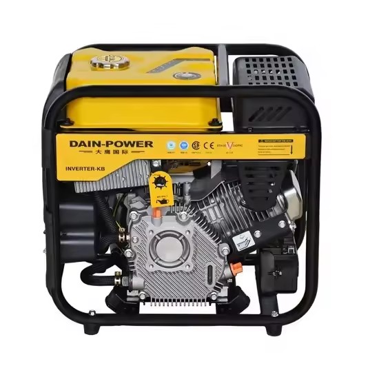 Small Portable Silent Diesel Generator Set 5kVA 8kVA 10kVA 5kw 10kw Single Phase 50Hz 60hz Home Use Generator with Wheel