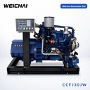 SCDC Weichai CCFJ30JW WP3.2 Series 4 Cylinders Fast Delivery Marine Generator Set 30kW 37.5KVA 1800RPM New for Auxiliary Power