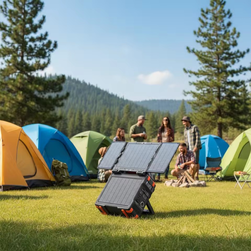 Hot-selling Portable Outdoor Power Station External Battery 284Wh 300W MPPT Solar Generator Lithium-Ion Pure Sine Wave Camping