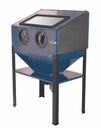 Portable Sandblasyer Parts Washer Hot Selling Oil Drainer Sale Sandblasting Cabin Vertical Sandblast Cabinet by Factory Direct