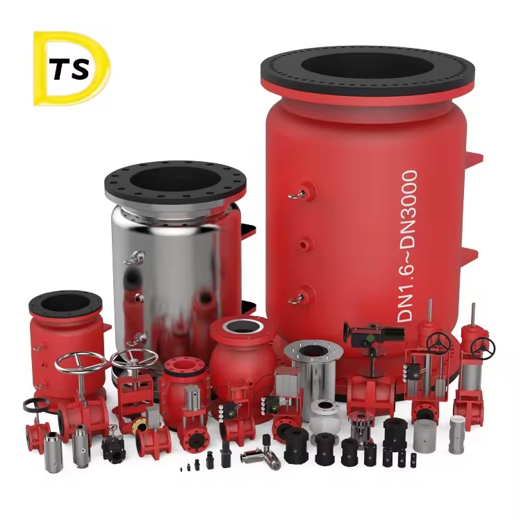 Pneumatic Electric Pinch Valve High Temperature Control Structure for Water Media
