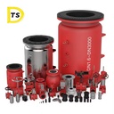 Pneumatic Electric Pinch Valve High Temperature Control Structure for Water Media