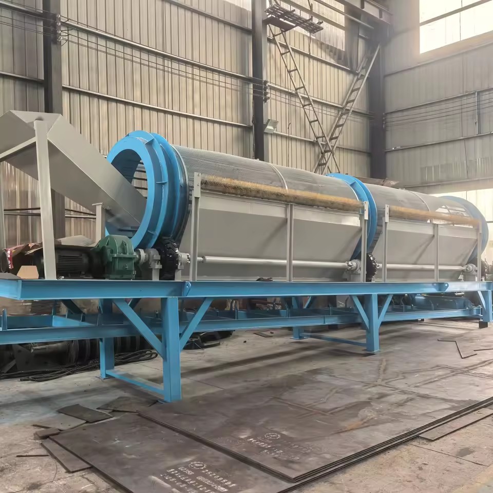 Customized Heavy-Duty Alluvial Gold Trommel Washing Machine Rotary Ore Sand Washer Drum Screen Core Gear Component Sand