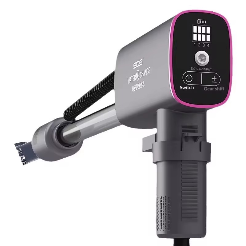 Fish Tank Water Changing Tool Automatic Self-priming Electric Water Washer Cleaner Device for Feces Sand Cleaning Water Pump