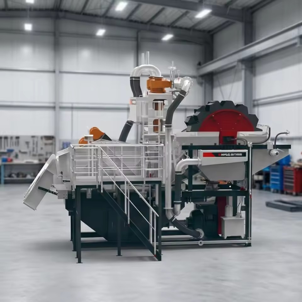 Low Energy Sand And Gravel Wash Plant Screw Wash Sand Machine Spiral Classifier Log Washer