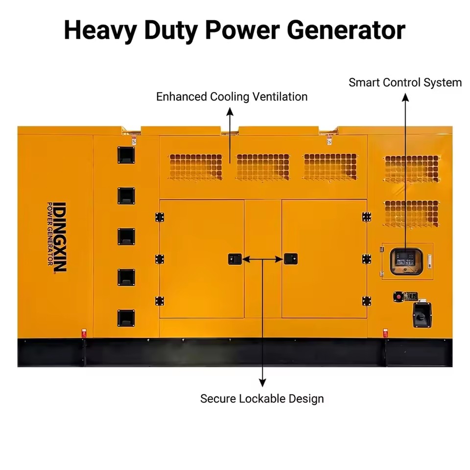 High Power 500kw 625kva Weichai cummins Diesel Generator 3 Phase Soundproof Electric Power Generator