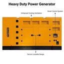 High Power 500kw 625kva Weichai cummins Diesel Generator 3 Phase Soundproof Electric Power Generator