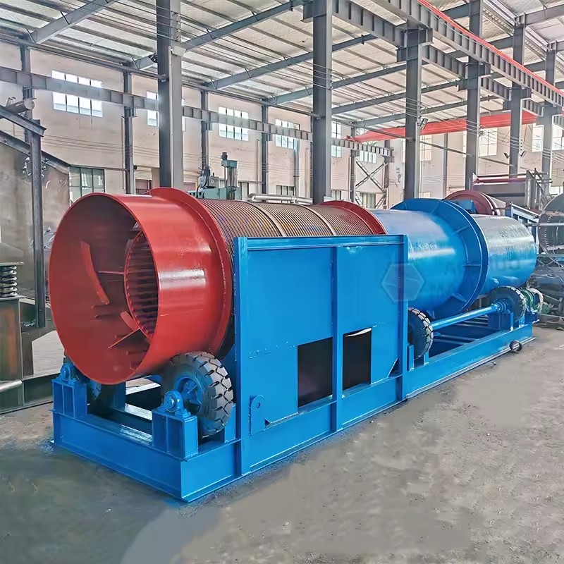Horizontal Drum Washing Machine Clay Stone Washer Mining Machinery for Quartz Sand Kaolin