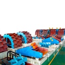 For Mini Portable Gold Silica Sand Screening & Washing Washer Machine 20-250t/h Capacity AC Motor Environment Protected