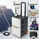 Portable Power Station 2400W Lifepo4 Battery Bank Outdoor Solar Generator Lithium Ion Home Backup Emergency for Camping RV UPS