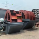 High Capacity Triple Bucket Wheel Gear Sand Washing Machine with 20-250t/h Capacity for Large Scale Quarry