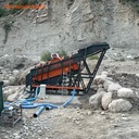 Reinforced & Long-lasting Gold Shaker Deck 200 Tons/Hour Gold Washing Machine with Material Washing for Beach Sand Gold Recovery