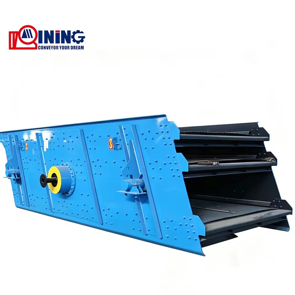 Sand Vibrating Screen Machine Gravel Sieve Separator High Frequency Sand Washer Screening Plant for Construction Sand