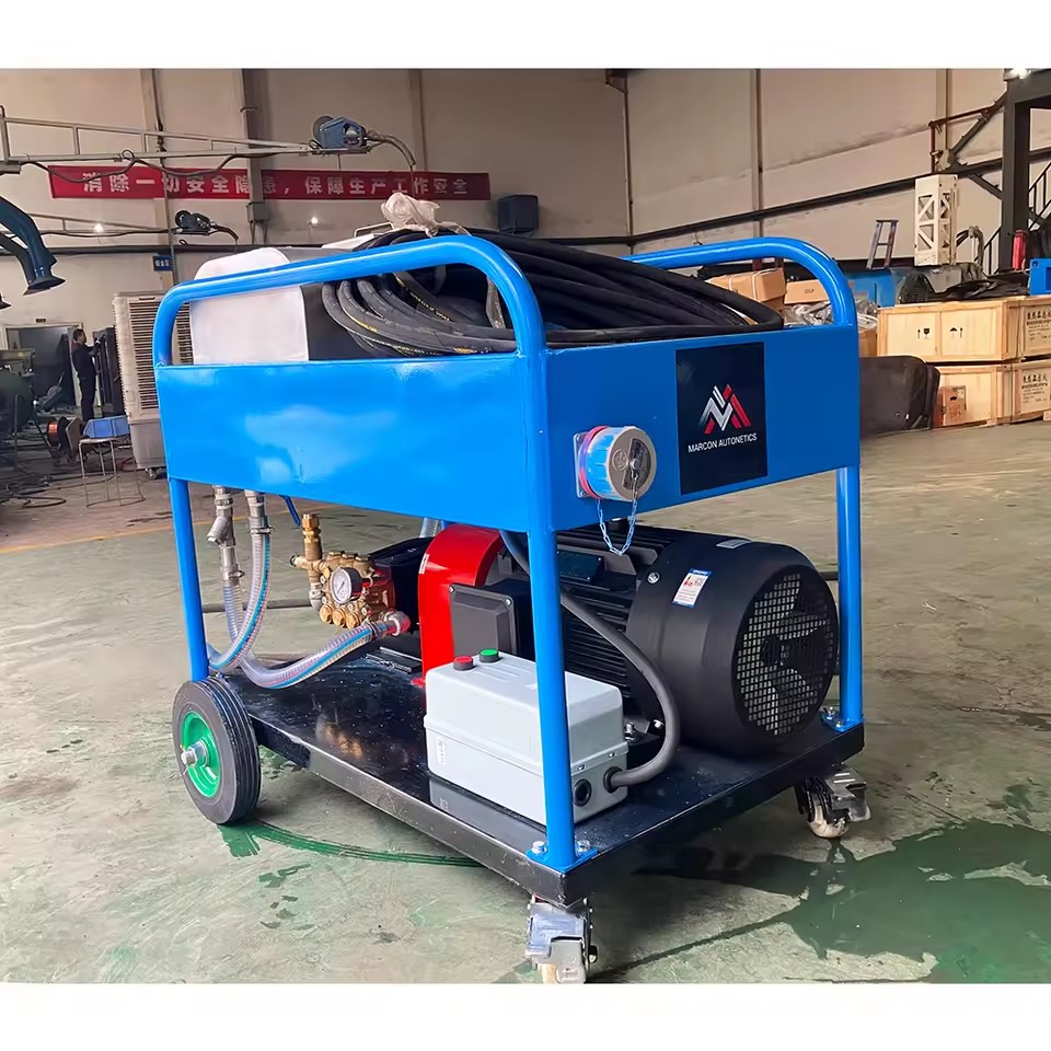 Good Quality 30Mpa Paint Rust Removal High Pressure Water Jet Cleaning Machine Sand Blaster Hydro Blasting Machine