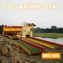 GMTS1555 placer gold rotary drum gold washing plant sand gravel trommel screen