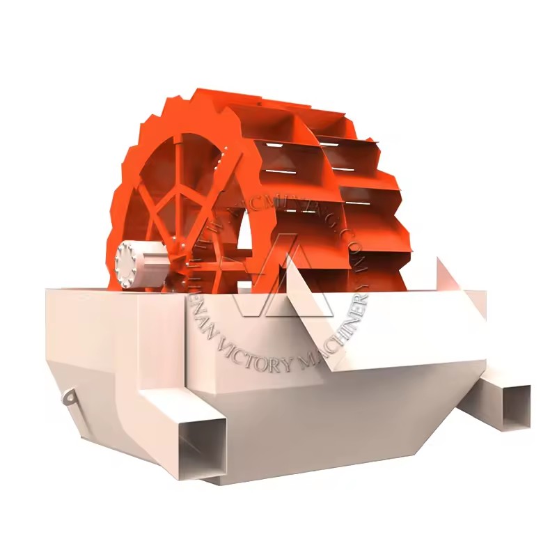 Wheel Bucket Sand Washer Mini Small Sand Washing Machine for Sand Making Line