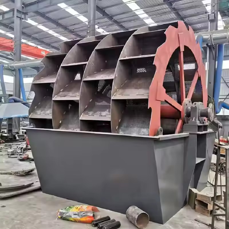Versatile Wheel Sand Washing Machine for Concrete Sand and Silica Sand