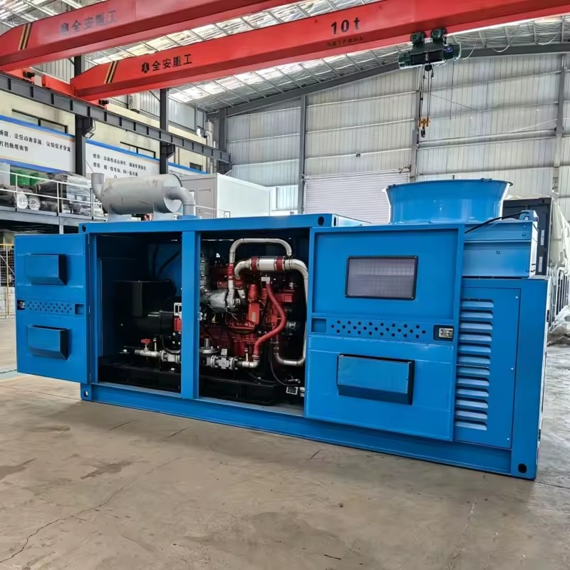 200KW 250KVA 500kw 1000kw Syngas Natural Gas Biogas Propane Outdoor Backup Three-phase Generator 50Hz