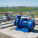 Impeller 10-100 L/Min Flow Rate 7.5 HP Electric Centrifugal Pipeline Water Pump Horizontal High Pressure Centrifugal Pump