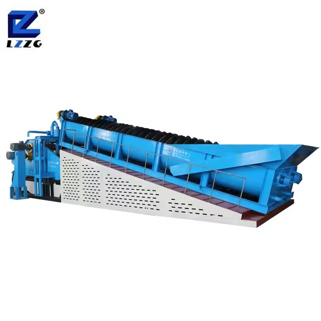 Portable Quartz Sand Coarse Sand Washing Plant for Sale Quartz Ore Washer with Gear and Pump Core Components