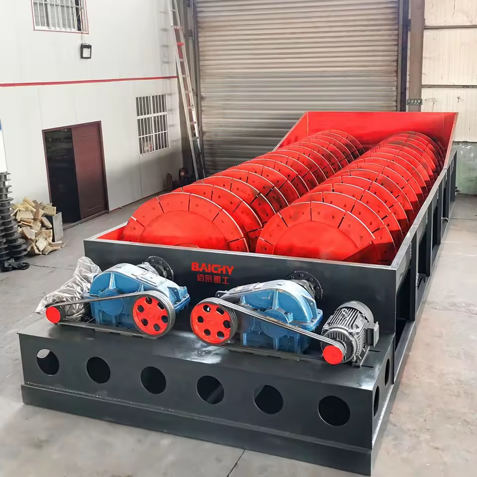Low Price Screw Sand Washing Machine Limestone Gravel Washer Machine Spiral Sand Washing Machine Suitable for Mining & Quarry