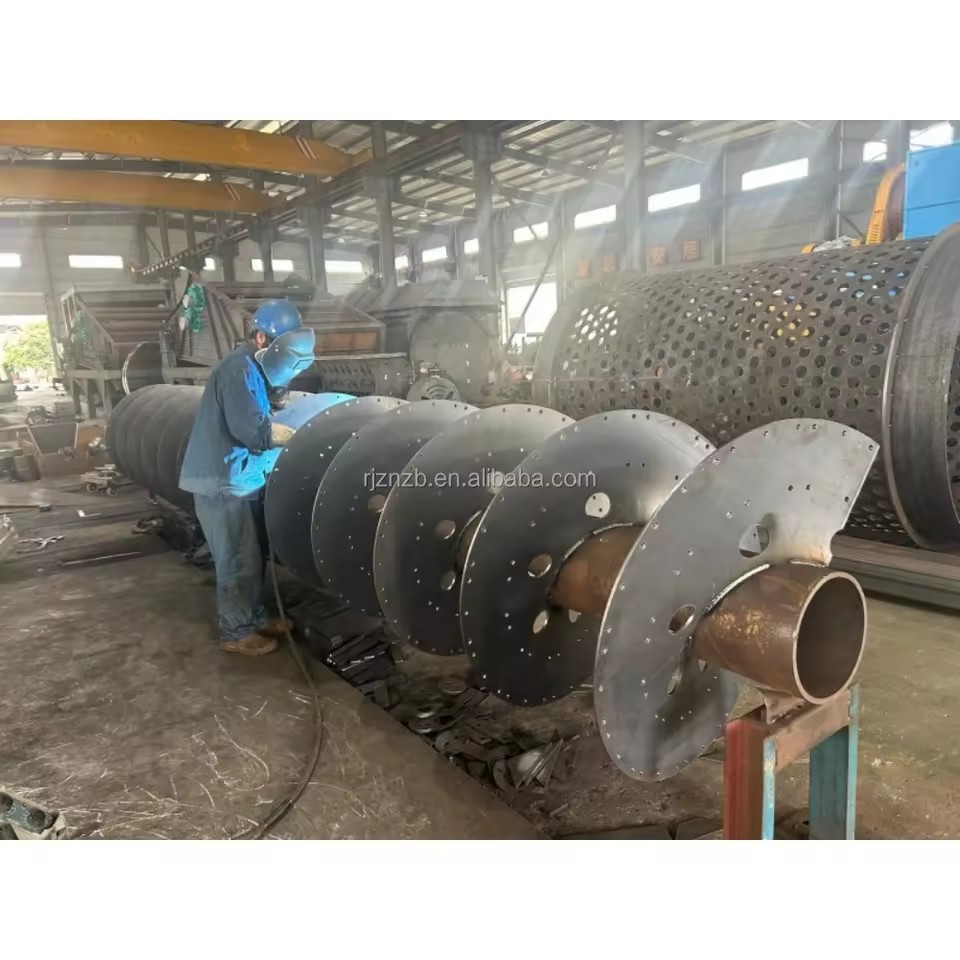 Spiral Sand Washer Water-Saving Design for Efficient River Sand Cleaning