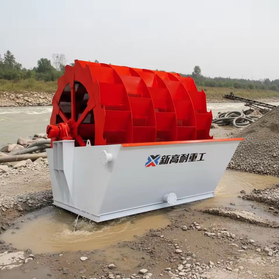 High Quality Efficiency Basalt Quarry XS3016 XS3620 Bucket Wheel Sand Washer for River Pebble