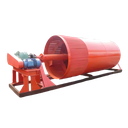 Versatile Rotary Drum Stone Washer with Gear and 15kw AC Motor 40-150t/h Capacity for Clay Ore and Mud Stone Washing