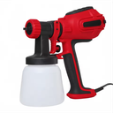 RYNEX 110V 220V 240V Electric Paint Spray Gun 700W HVLP Handheld Paint Sprayer 1200ml with 4 Nozzles for Professional Painter