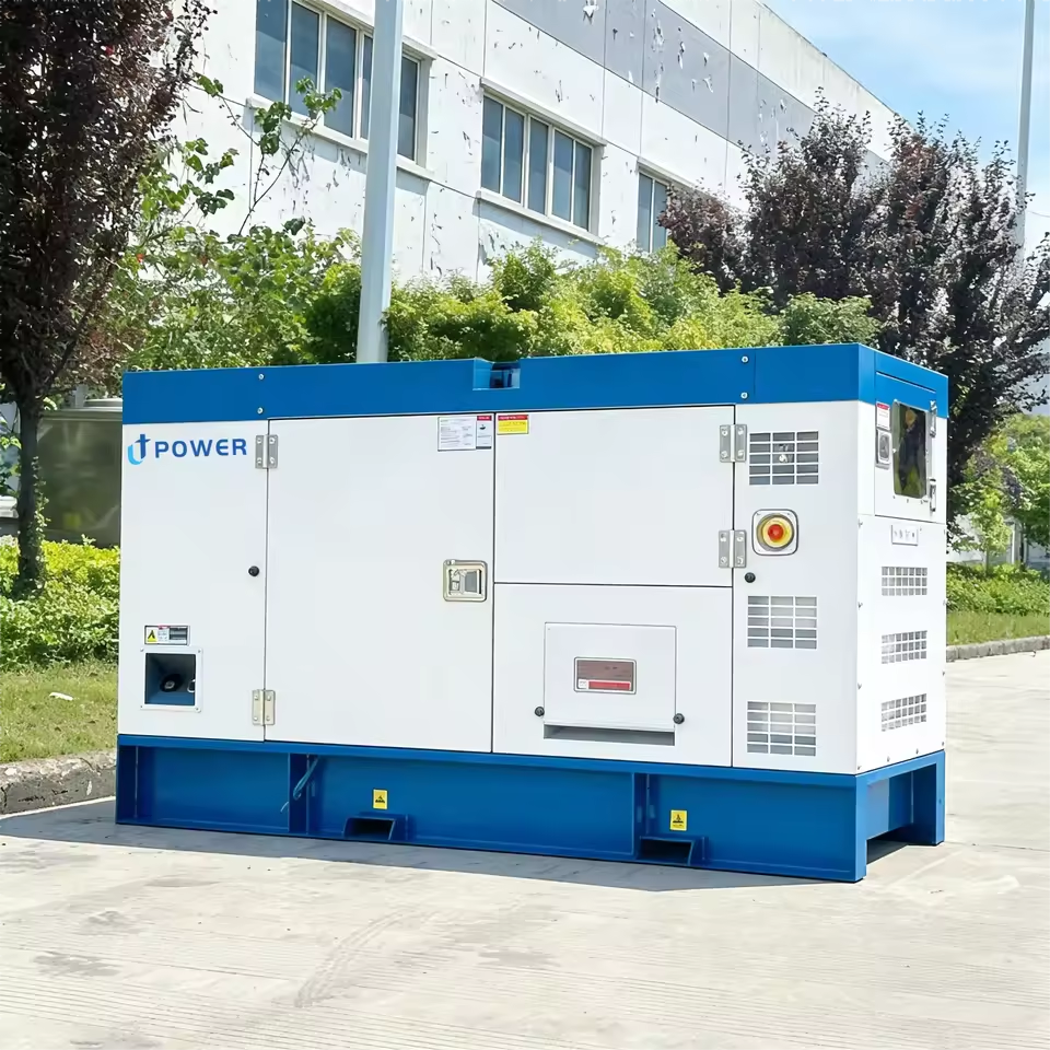 Soundproof Three Phase Diesel Generator Set 20KVA 30KVA 40KVA ATS Auto Start Backup Power Solution