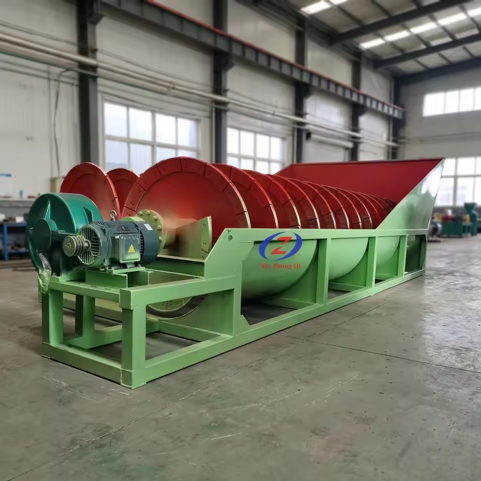 Spiral Sand Washing Machine XL Screw Type Stone Washer Heavy Duty CE ISO 20-250TPH for Clay Mud Mining Quarry