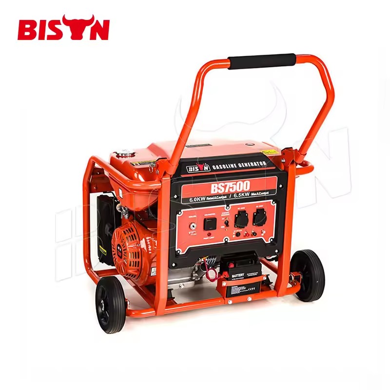 () OEM Single Phase 4-Stroke Air-Cooled 3000/3600 RPM 15HP Gasoline Generator 110V 220V Electric Start Portable 6000W
