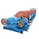 Model 1580 Single Spiral Sand Washer Bearing Gear Wash Deslim Dewater Stable Operation Large Processing Capacity 1 Year Warranty