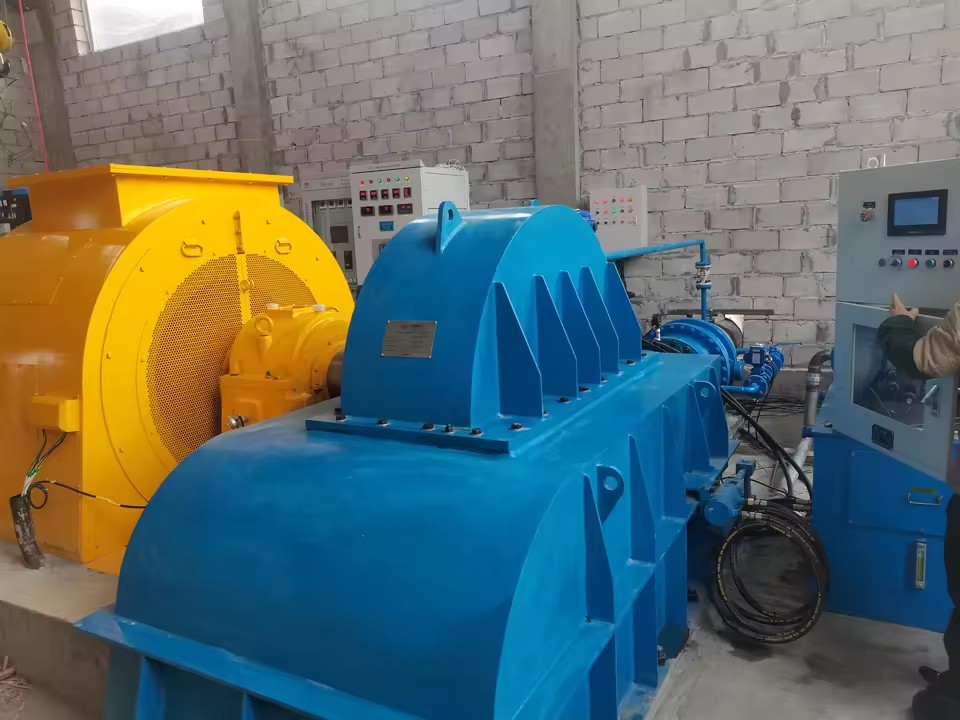 Free Energy Wheel Micro Hydro Generator Customized Micro Hydro Generators 100 kW -500 kW Stainless Steel