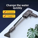 Guangdong Source Manufacturer Plastic Eco-Friendly Electric Water Changer Automatic Filter for Home Aquarium Fish Tank