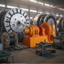 Low Water Head Francis Turbine Generator 50KW Stainless Steel Runner ISO9001 CE Certified Small Hydro Turbine