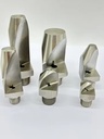 Ultra High Impact Deflected Narrow Angle Flat Fan Nozzle for Sand Gravel Aggregates Washing