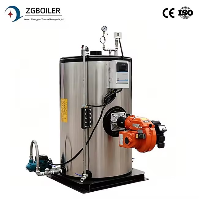 Factory Price 3-5 Minutes Fast Steam Fully Automatic 200Kg 300Kg Vertical Oil Gas Steam Generator for Chemical Plant