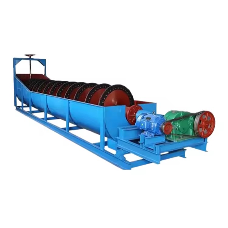 Large Capacity Low Energy Consumption Design Spiral Sand Washer for Sand Washing in Construction and Hydropower Projects