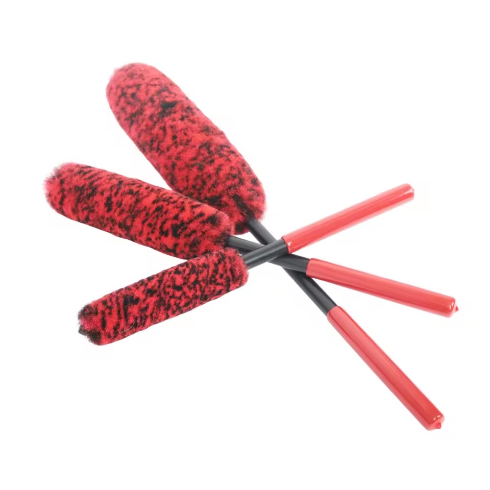 Car Wheel Polish Brush Wash Brushes Microfiber Wheel Cleaning Brush for Washing Car Tyres for Car Wash