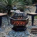 High Quality New Design Metal Camping Outdoor Fire Pit Cheap Wood Burning