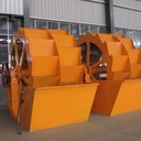 Wheel Sand Washing Machine with Pump 80-150t/h Capacity 18.5kw Motor for Mining Competitive Price
