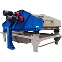 Mining Machinery Customized Dewatering Vibrating Screen Machine 2 Vibrating Motors High Output 20-35t/h Capacity Carbon