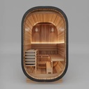 Popular Model Small Size Outdoor Traditional Cube Steam Sauna Room