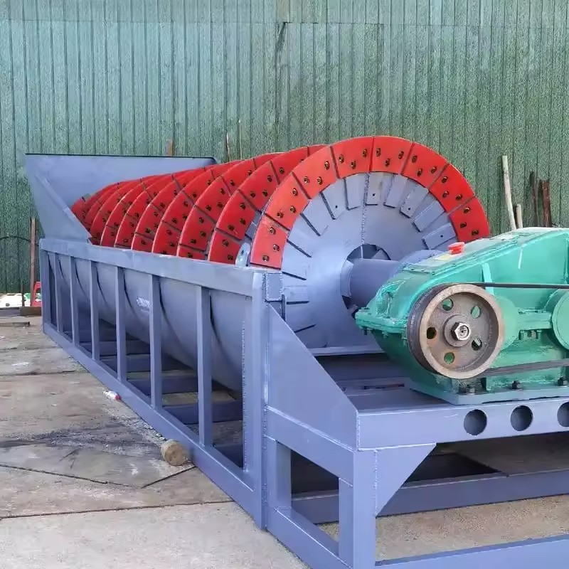 Spiral Screw Sea Sand Washer Machine,Complete River Sand Washing Plant,Construction River Sand Washing Plant
