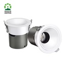 Modern 12W Anti-Glare Embeded LED Spotlight 3000K 4000K CE Lamparas De Techo Para Interior Aluminum COB Downlight
