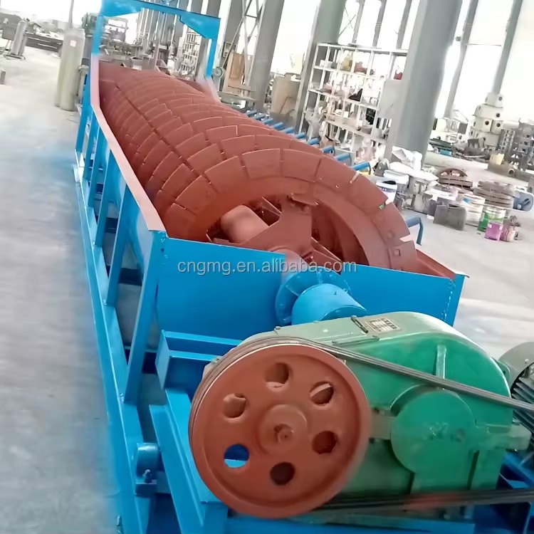 Spiral Sand Washer Plant for Sale Gravel Washing Plant High Efficiency Sand Washing Machine for Mining and Construction