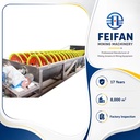 OEM High Throughput Double Helix Coal Mineral Cleaning System Heavy Duty Mining Application Spiral Sand Washing Machine